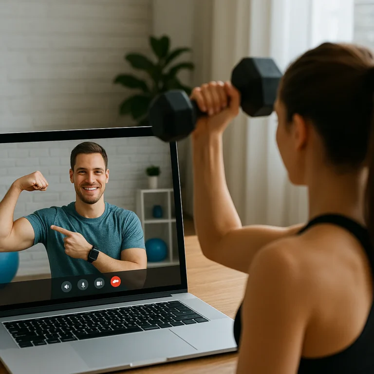 Featured image for How Online Personal Training Works Your 2026 Guide